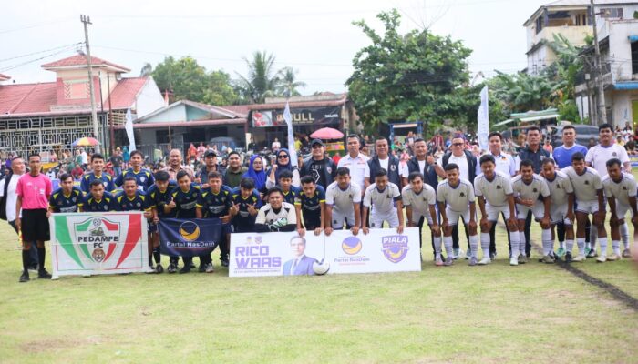 32 Tim Mini Soccer Tampil Di Piala NasDem Sumut, Dibuka Haris Muda Siregar