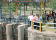 Bupati Pidie Tinjau Bendungan Pinto Sa Dan Jembatan Gampong Dayah Baro