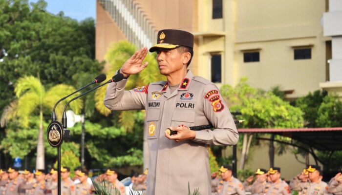 Pimpin Apel Perdana, Brigjen Marzuki Ali Basyah Bakar Semangat Personel