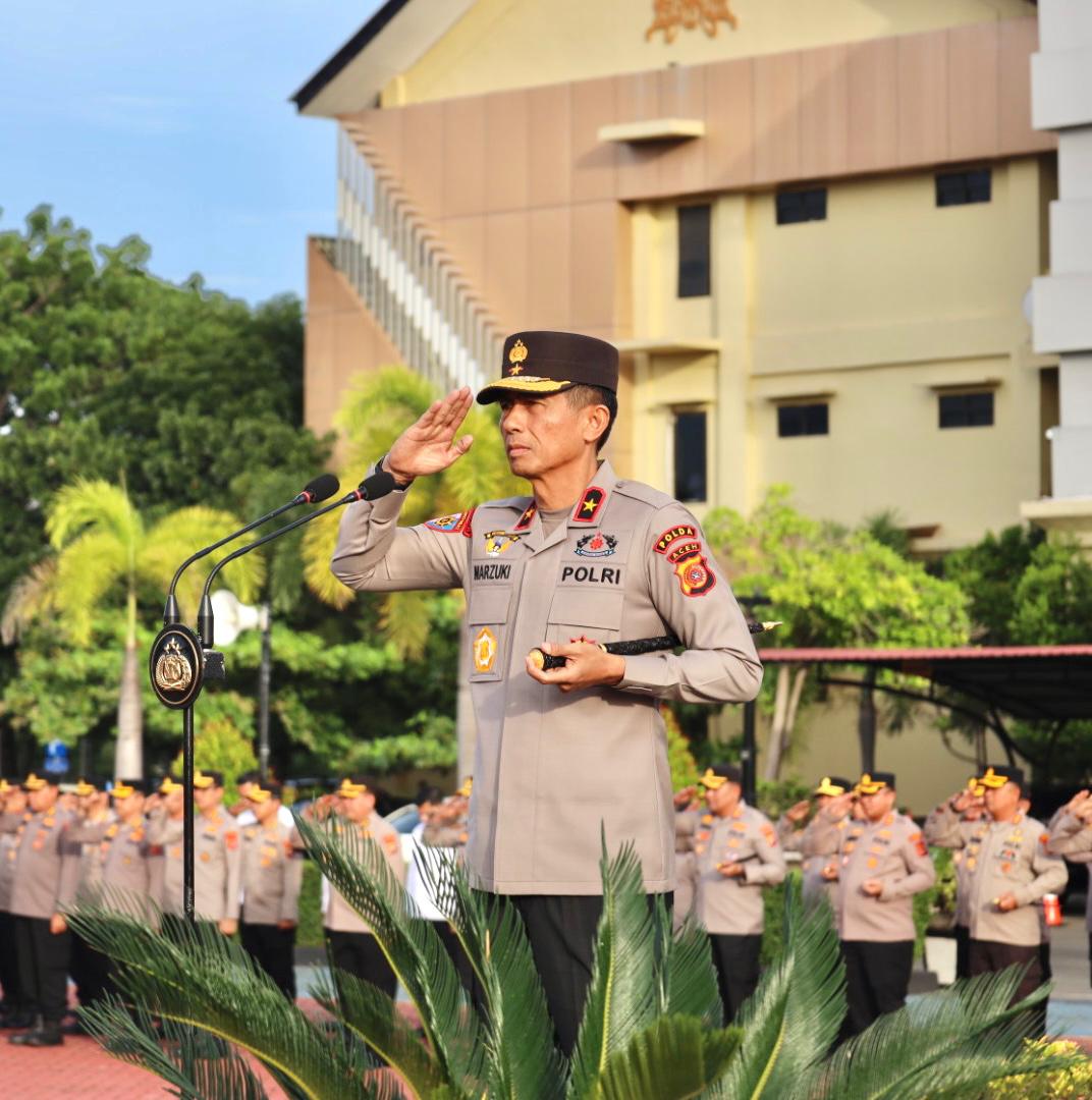 Pimpin Apel Perdana, Brigjen Marzuki Ali Basyah Bakar Semangat Personel