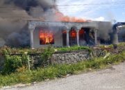 Kebakaran Hebat Landa Gudang Springbed Dan Panglong Di Bener Meriah