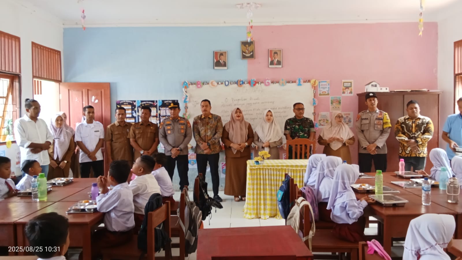 1.621 Paket MBG Perdana Tersalurkan Di Langsa Timur