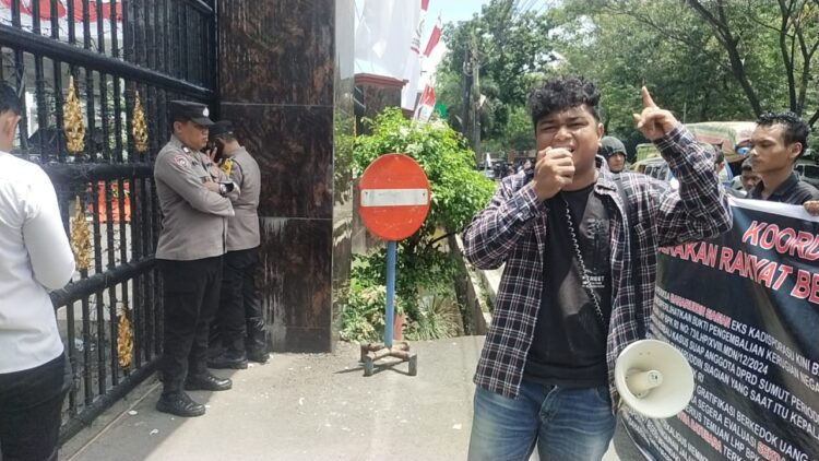 Gerbrak Kembali Gelar Aksi Tuntaskan Dugaan Korupsi BS