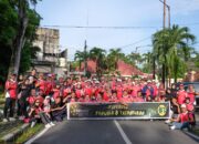 IKAFEBUSU Gelar Funwalk dan Tasyakuran Tiga Tahun Kepengurusan