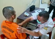 Polsek Baitussalam Gelar Pemeriksaan Rutin Ruang Tahanan Dan Cek Kesehatan Tahanan