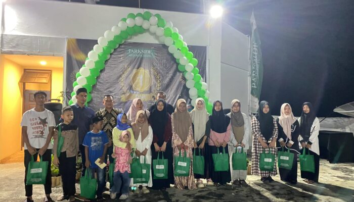 Anniversary Pertama, Parkside Meuligoe Hotel Meulaboh Santuni Anak Yatim