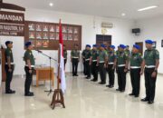 Dandenpom IM/1 Pimpin Sertijab Tiga Dansubdenpom Dan Pelepasan Satu Perwira