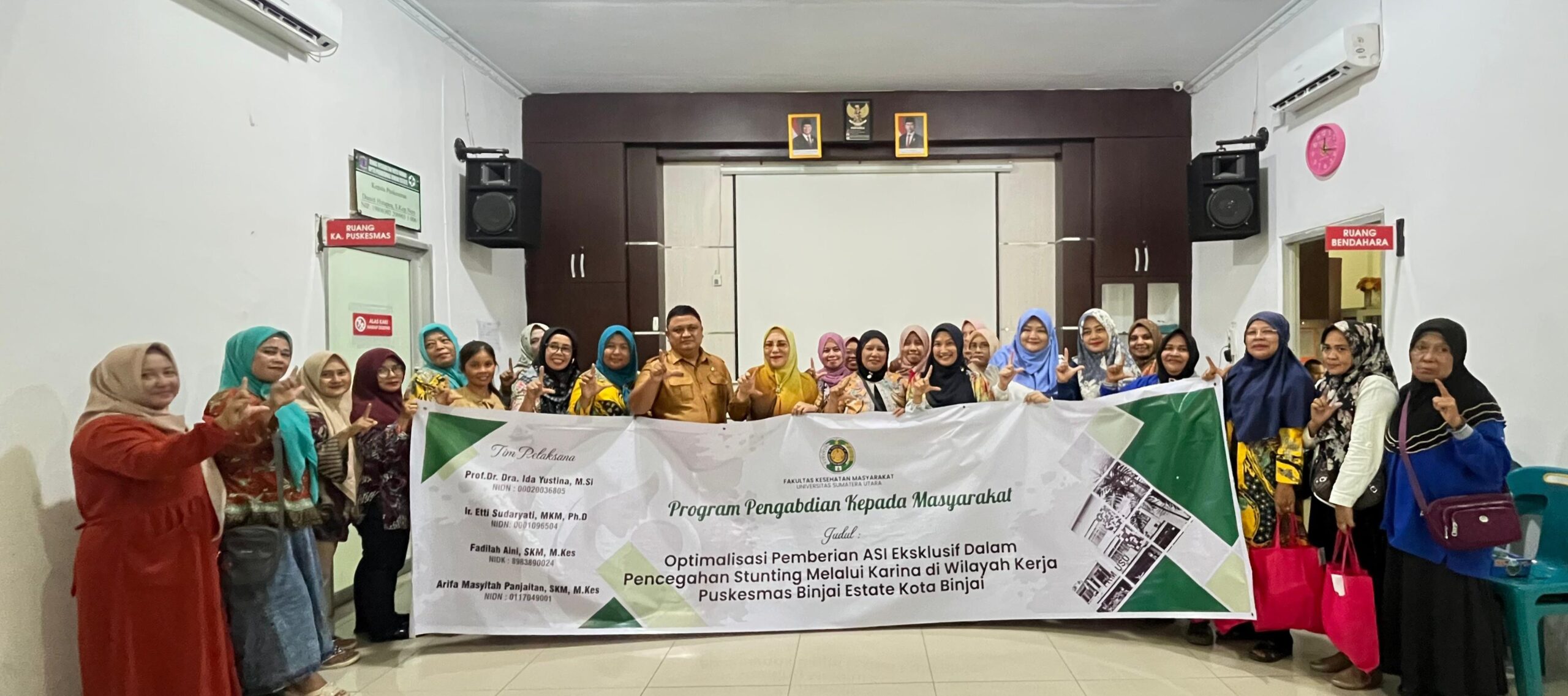 Pelatihan Kader Inspiratif ASI Dan Anak (KARINA) Di Puskesmas Binjai Estate Mendorong Pemberian ASI Eksklusif