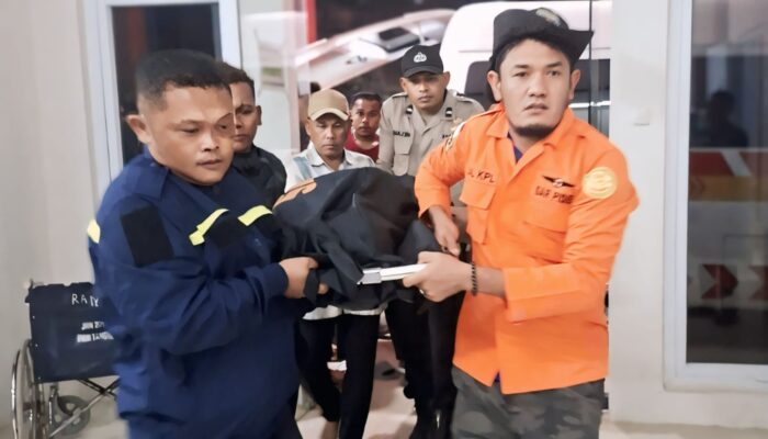 Tim Gabungan Temukan Jasad Santri Yang Hanyut Di Krueng Jambo Mie