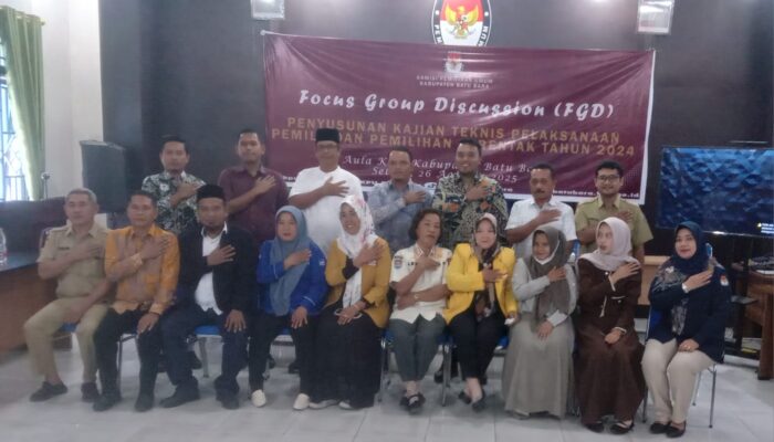 Serap Aspirasi Masyarakat, KPU Batubara Gelar FGD