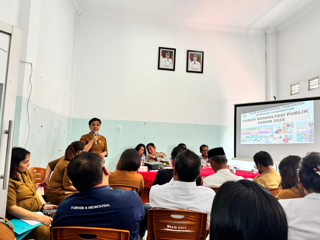 RSUD Doloksanggul Berkomitmen Tingkatkan Layanan Publik Berkelanjutan