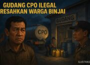 Gudang CPO Ilegal Resahkan Warga Binjai