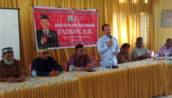 Ketua DPRK Aceh Tamiang Tampung Aspirasi Di SMPN 1 Kualasimpang