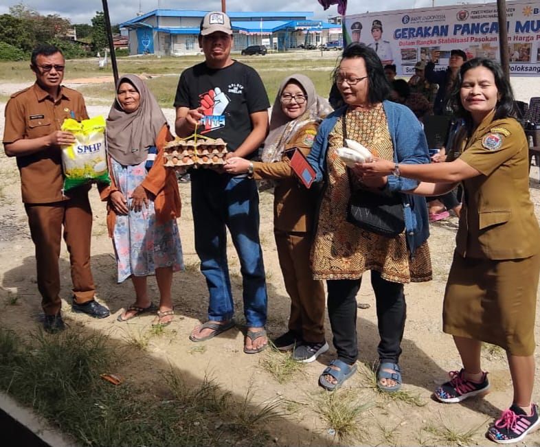 Pemkab Humbahas Gelar Pangan Murah Stabilkan Harga
