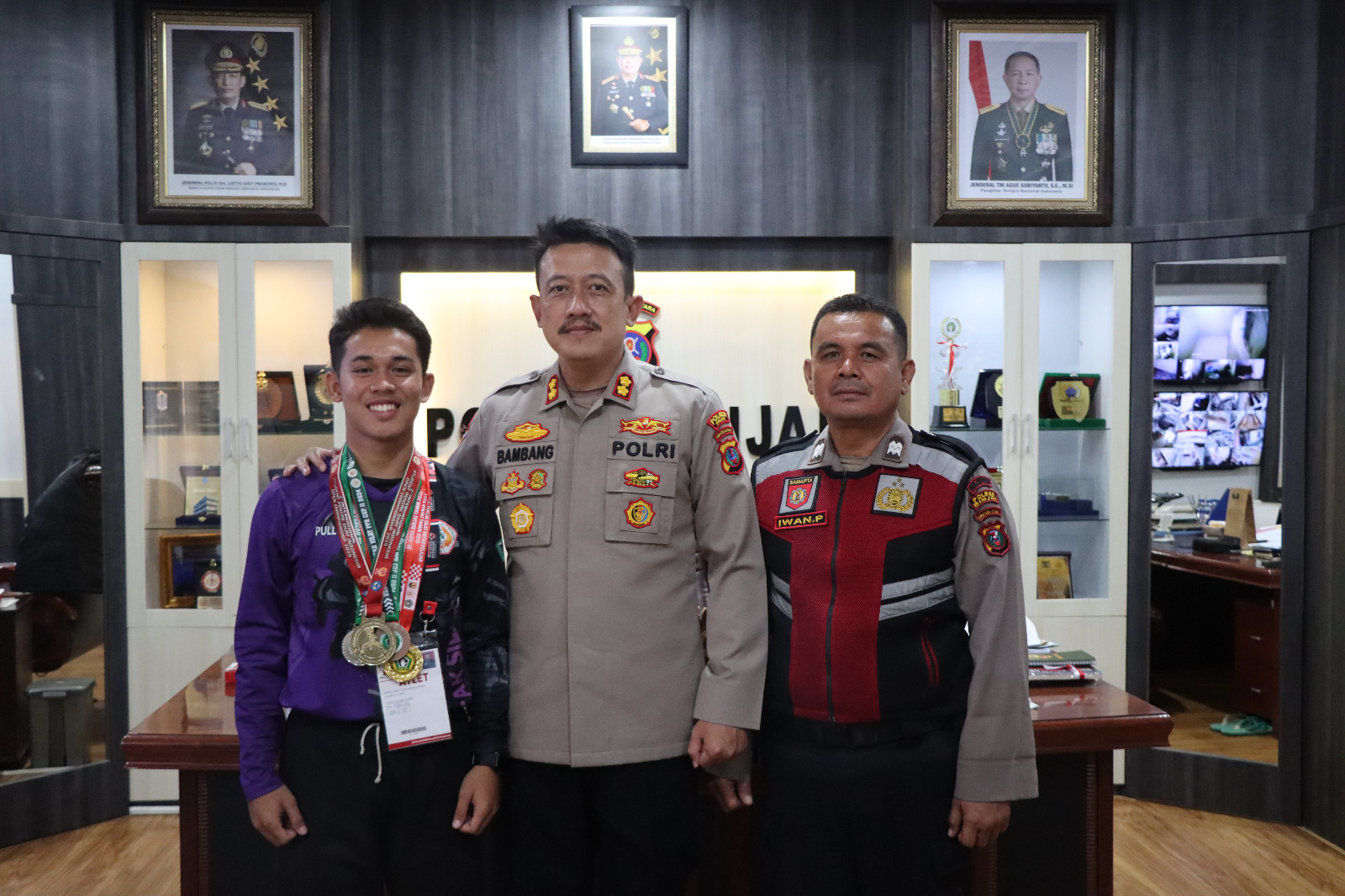 Kapolres Binjai Undang Juara I Internasional Student Pencak Silat Indonesia Open Championship 2025