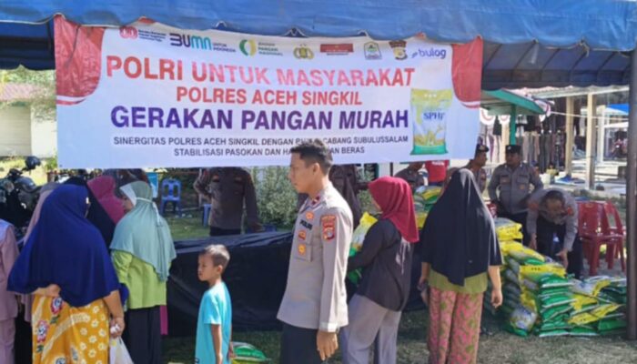 Polisi Gerak Cepat Jual Beras SPHP, Kendalikan Harga Dan Antisipasi Kelangkaan