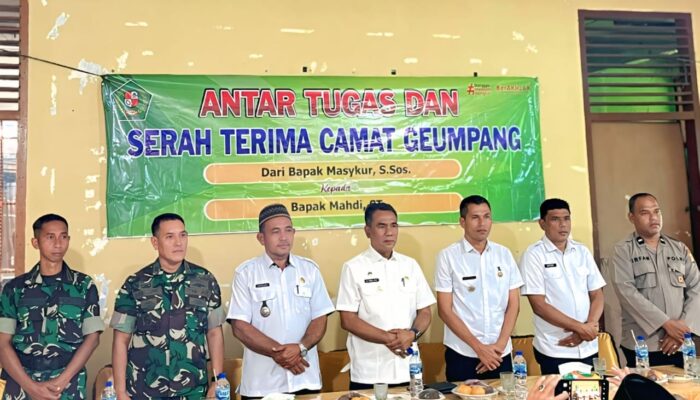 Sekda Pidie Ajak Masyarakat Dukung Camat Geumpang Baru