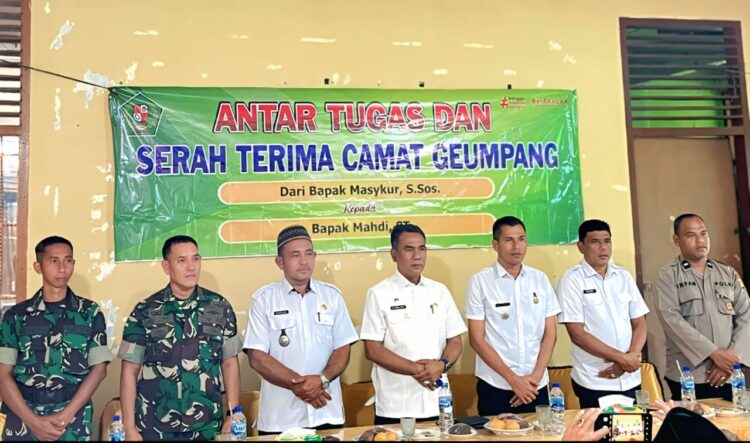 Sekda Pidie Ajak Masyarakat Dukung Camat Geumpang Baru