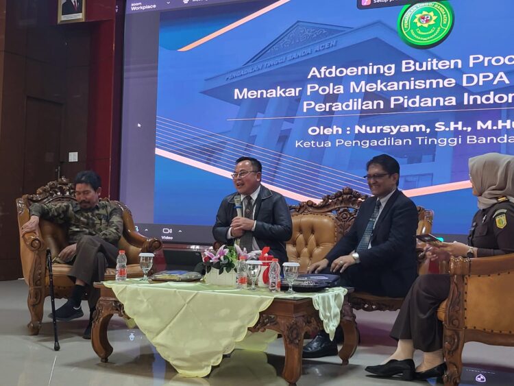 KPT Banda Aceh Ajukan Enam Persoalan Wacana Pemberlakuan DPA Oleh Kejaksaan Agung