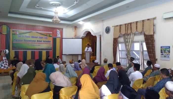 MAA Nagan Raya Sosialisasi Adat Istiadat Warisan Budaya
