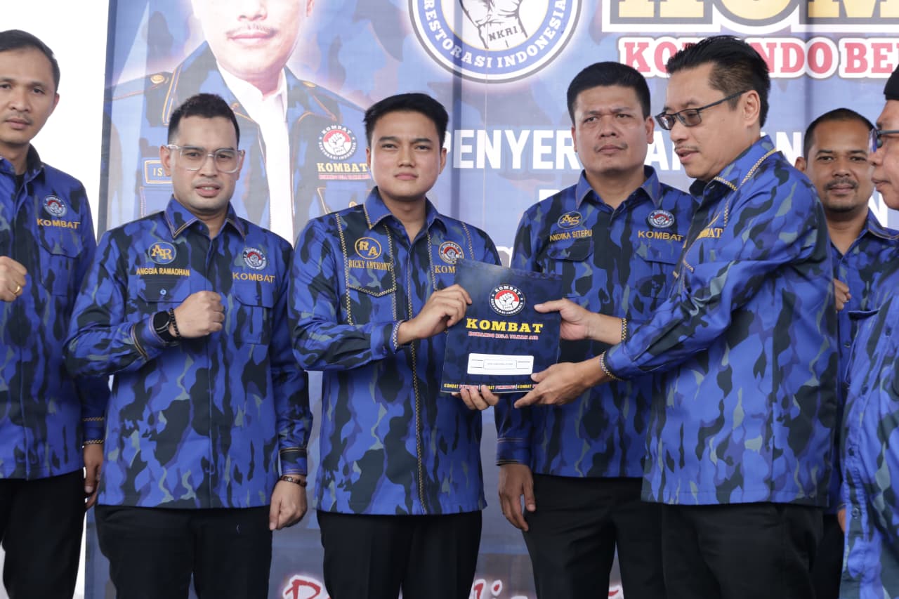 Ricky Anthony Terima Mandat Pimpin DPW KOMBAT Sumut