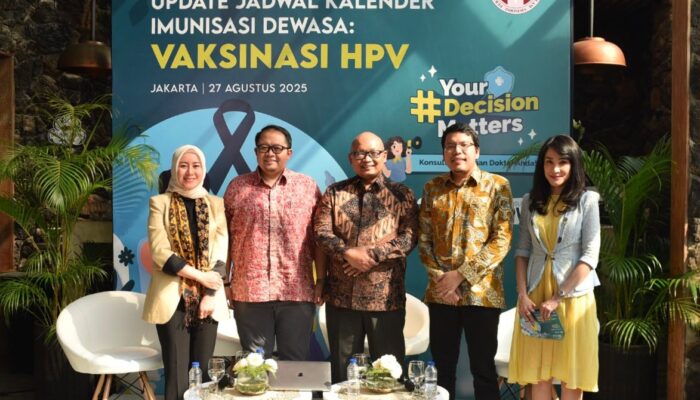 Kasus Kanker Leher Rahim Masih Tinggi,Ayo Perkuat Perlindungan Melalui Revaksinasi HPV dengan Vaksin yang Tepat