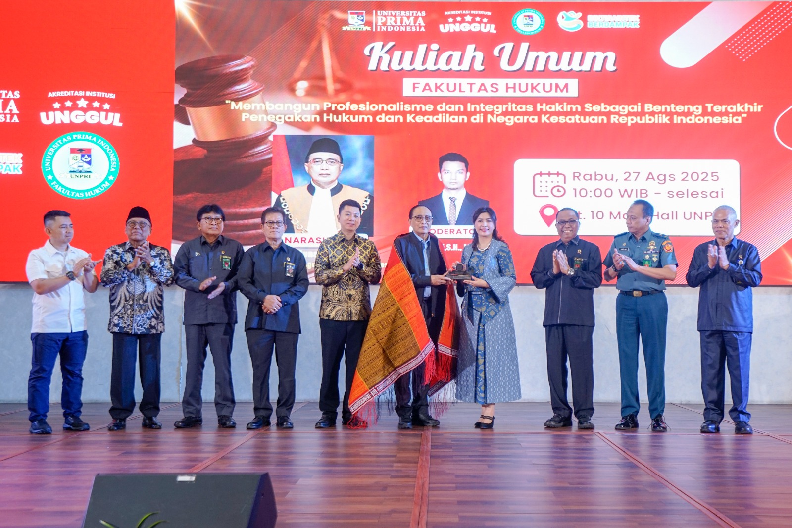 UNPRI Gelar Kuliah Umum Hadirkan Narasumber Ketua MA RI