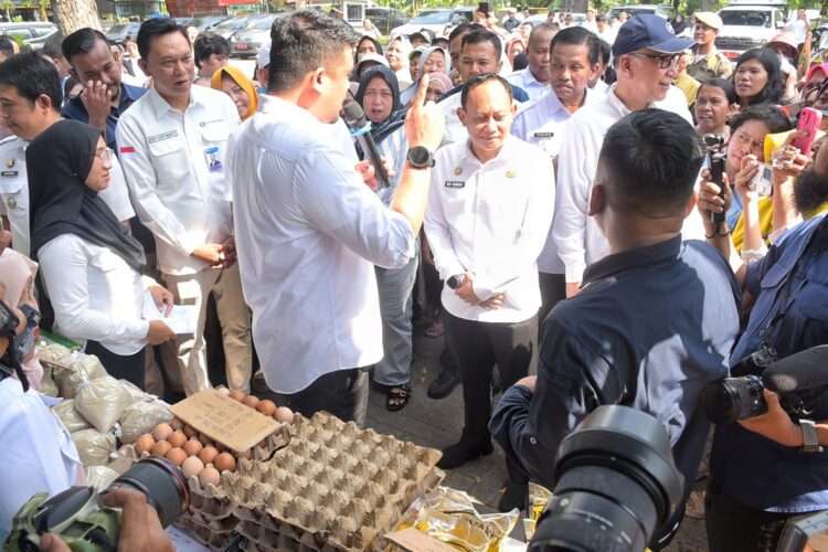 Stabilkan Harga Kebutuhan Pokok, Pemkab Deliserdang Gelar Pasar Murah Di Beberapa Titik