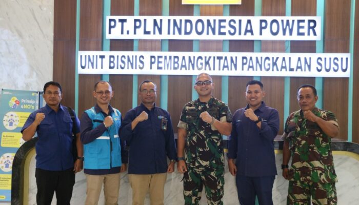 Dandim 0203/Langkat Berkunjung Ke PLN IP UBP Pangkalansusu