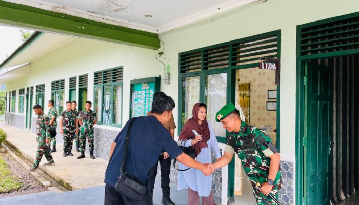Tim Kemenhan RI Tinjau Batalyon TP- 857/GG Mane