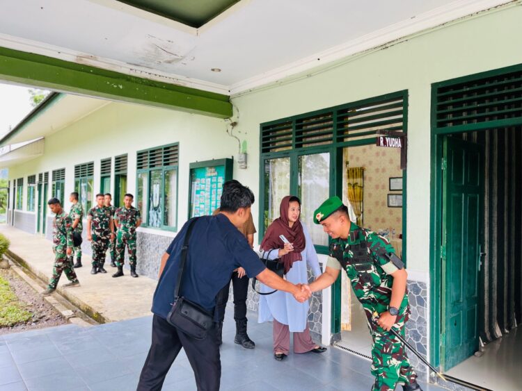 Tim Kemenhan RI Tinjau Batalyon TP- 857/GG Mane