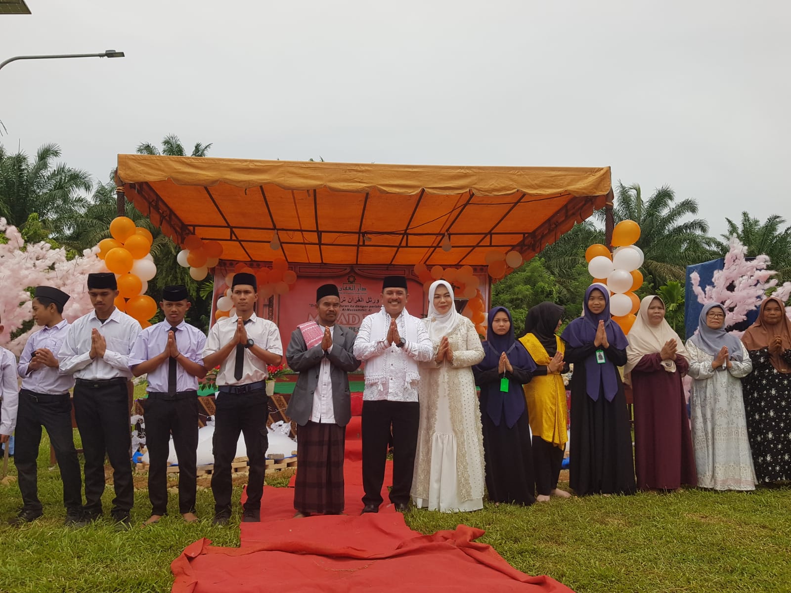 Kakan Kemenag Subulussalam Hadiri Milad V Ponpes Daarul Affani