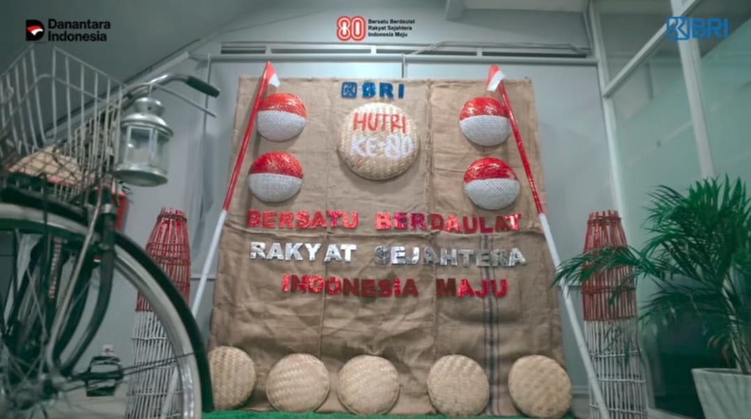 BRI BO Tanjungbalai Sabet Juara II Dekor Aksi BRILiaN Se-RO Medan