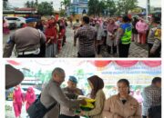 Polres Pelabuhan Belawan Gelar Gerakan Pangan Murah Di Dua Lokasi