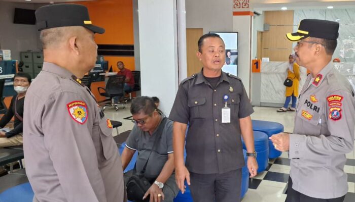 Wakapolres Pematangsiantar Cek Personel Pengamanan Objek Vital
