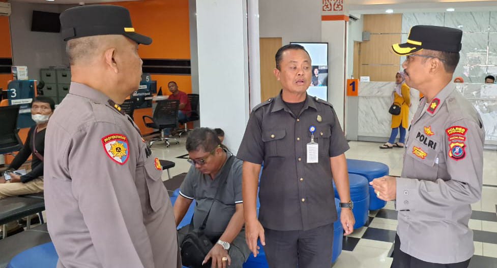 Wakapolres Pematangsiantar Cek Personel Pengamanan Objek Vital