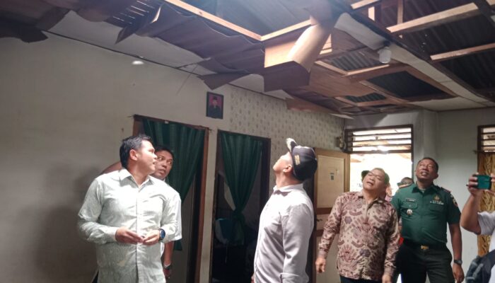 Angin Puting Beliung Kembali Landa Sergai, 153 Rumah Rusak