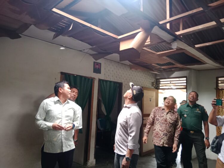 Angin Puting Beliung Kembali Landa Sergai, 153 Rumah Rusak