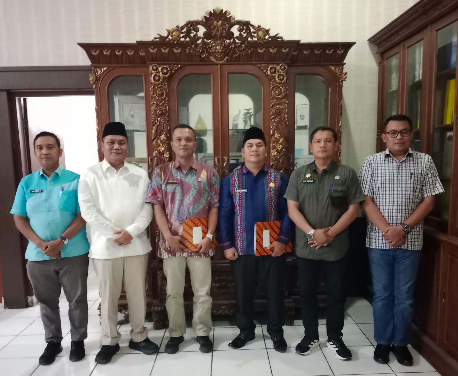 Dua Pimpinan OPD Di Palas Diganti