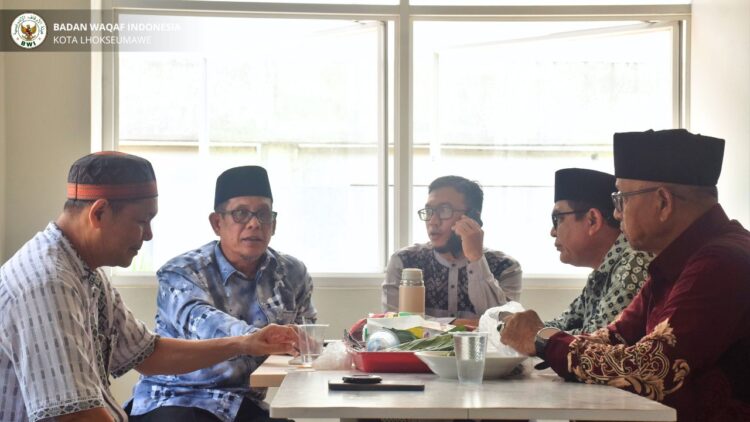 BWI Lhokseumawe Evaluasi Pembinaan Nazir Wakaf