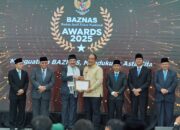 Bupati Asahan Dianugerahi Baznas Award 2025