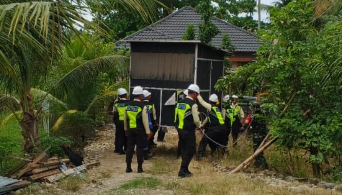 Penertiban Bangunan Di Area Trunk Line Crude Oil Pertamina EP Sempat Memanas
