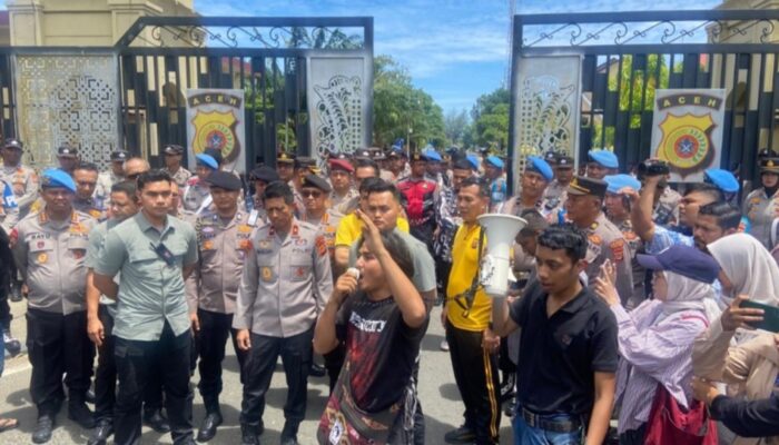 Apresiasi Kapolda Aceh Untuk Demo Tertib Mahasiswa