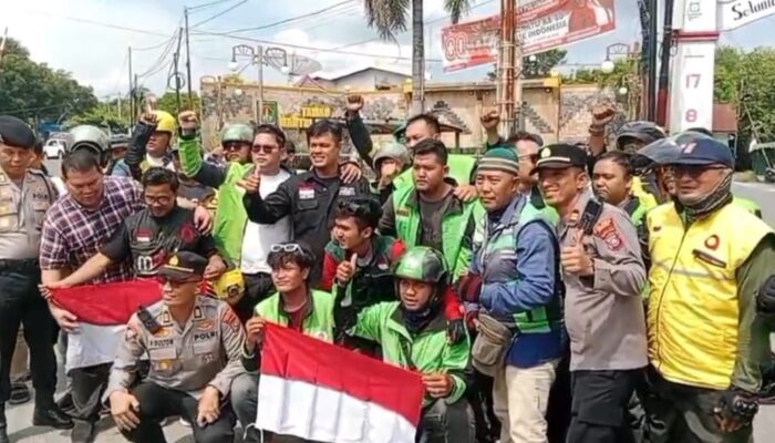 Ojol Kisaran Berduka Dan Tuntut Keadilan Untuk Affan
