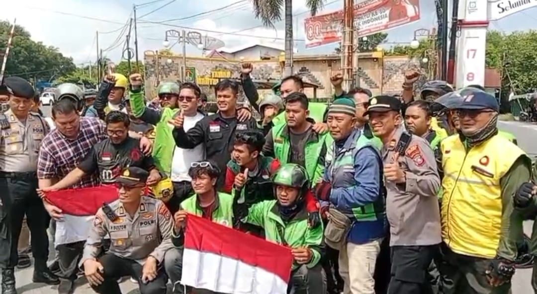 Ojol Kisaran Berduka Dan Tuntut Keadilan Untuk Affan