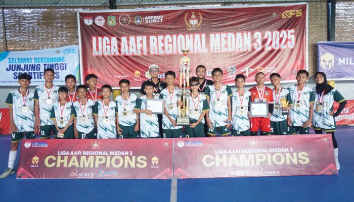 Liga AAFI Regional Medan 3 Tuai Pujian, Fascho Prima Dan PS Stars FC Juara