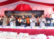 Mencengangkan, 473 Kg Sabu Dan 110 Ribu Ekstasi Diamankan Polda Sumut