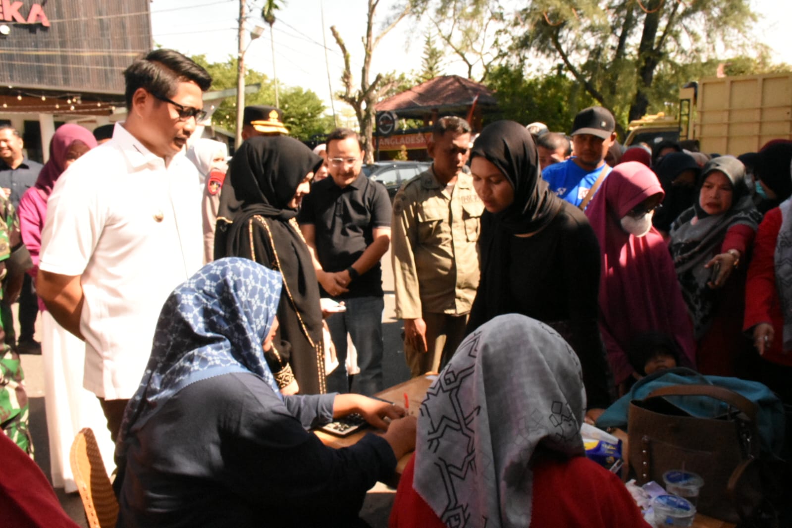 Pemko Langsa Sukseskan Gerakan Pangan Murah Serentak