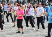 Senam Bersama ASN Pemko P.Siantar Pererat Kebersamaan