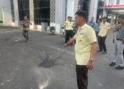 Gedung DPRD Sumut Dilempar Bom Molotov